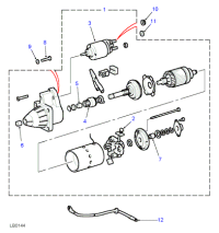 SS506121L-BOLTRR SUSP STABILIZER
