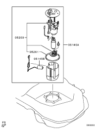 1760A260-PUMP & GAUGE,FUEL TA
