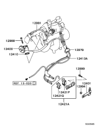 MR187000-VALVE,EMISSION SOLENOID