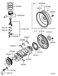 1110C818-PISTON & PIN ASSY