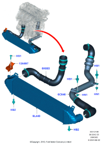 6G919L440CD-COOLER,INTER