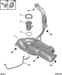 1500SL-FUEL TANK