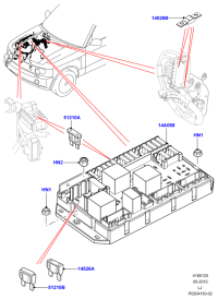 LR012696-BLOCK,MAIN FUSE