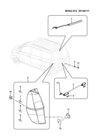 24560637-TAILLIGHT ASSY. L