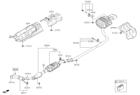 28600C3700-MUFFLER COMPLETE-CENTER