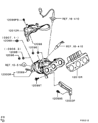 1555A330-COVEREXHAUST MANIFOLD