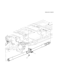 84009480-PORSCHE CAYENNE CARDAN SHAFT