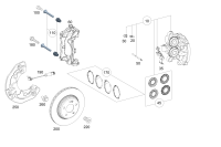0004206703-BRAKE PAD FRT-S600(W222)