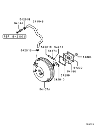 MR475276-BOOSTER ASSY,BRAKE