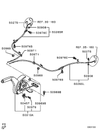 4820A103-CABLE,PARKING BRAKE,RR