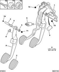 450069-Pedal compl obk