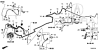 46375TJBA03-Pipe comp. V, brake