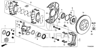 45022TRNH01-SET,PAD FR (17CL