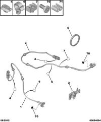 4545E7-DOOR MIRROR COVER