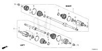 44305T24T71-DRIVESHAFT ASSY., R