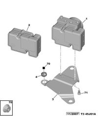 4541V5-Brake control hydraulic unit