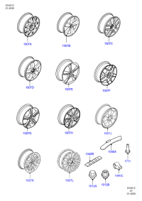 5M511007LA-Wheel assy