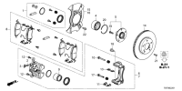 45018TBTH20-Caliper sub-assy, front rh.