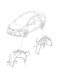 11A809957C-WHEEL HOSE