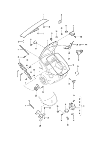 1C0862247-AIR INTAKE HOSE