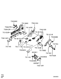 6977A273XA-COVER,FRSEATANCHOR