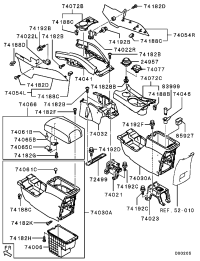 8604A008-SWITCH,GEARSHIFT 4WD
