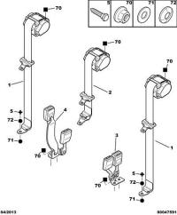 8973XF-Belt assy-buckle