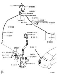 8265A300-NOZZLE,WINDSHIELD WA