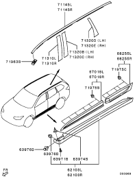 6512A421-AIR DAM,SIDE,LH