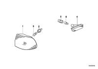 63136900532-INDICATOR/RH- WHITE/E60/E61