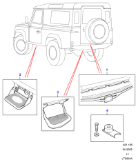 KVL500240-PARTS KIT,INN.-CLUTCH