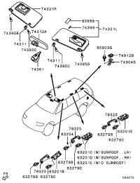 7610A124HB-GRIP,ROOF INSIDE ASSIST