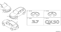 638903WW1A-EMBLEM, FRONT FENDER