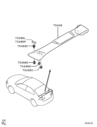 MB645307-GROMMET,AIR SPOILER