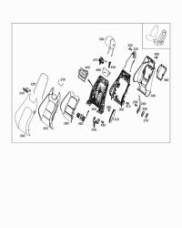 0009101903-Frame assy-seat back