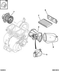 6441S6-Blower, air conditioner