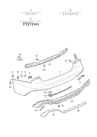 4K9807067J-COVER ASSY, PLASTIC