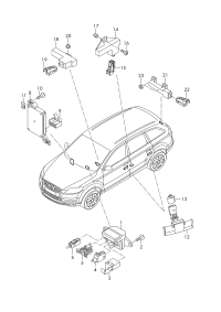 4F0910132G-IGNITION SWITCH