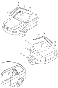 L4B5854328B-DEFLECTOR/LH/PASAT/2006-2011