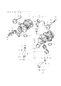 0P2145140C-PIPE-HEAT EXCH/PORCAYENNE/TOUR