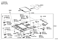 6330660170C0-TRIM SUB-ASSY, SUNSHADE