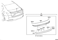 7608533100A1-SPOILER SUB-ASSY, REAR
