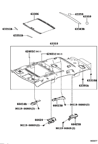 6330678030A0-TRIM SUB-ASSY, SUNSHADE