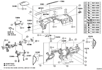 5541078031C1-PANEL ASSY, INSTRUMENT CLUSTER FINISH