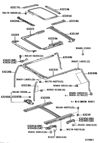 6322322050-CABLE, SLIDING ROOF DRIVE, RH