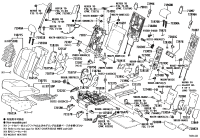 7165148280-Pad, rr seat back (for separate type)
