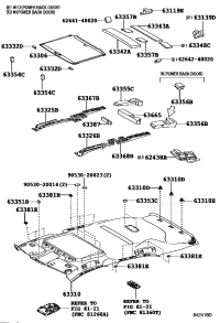 6330648090B0-TRIM SUB-ASSY, SUNSHADE