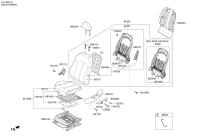 88370L6010-HEATER-FRONT SEAT BACK