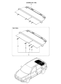 859101F100WK-TRIM ASSY-COVERING SHELF