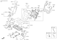 893002P020AH7-BACK ASSY-2ND SEAT,LH
